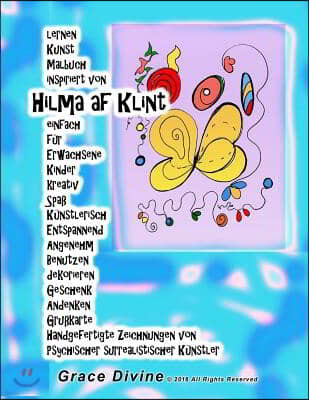 lernen Kunst Malbuch inspiriert von Hilma af Klint einfach fur Erwachsene Kinder kreativ Spaß Kunstlerisch Entspannend Angenehm Benutzen dekorieren G