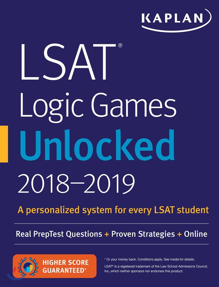 LSAT Logic Games Unlocked 2018-2019 - YES24
