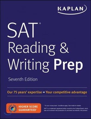 Kaplan SAT Reading & Writing Prep, 7/E