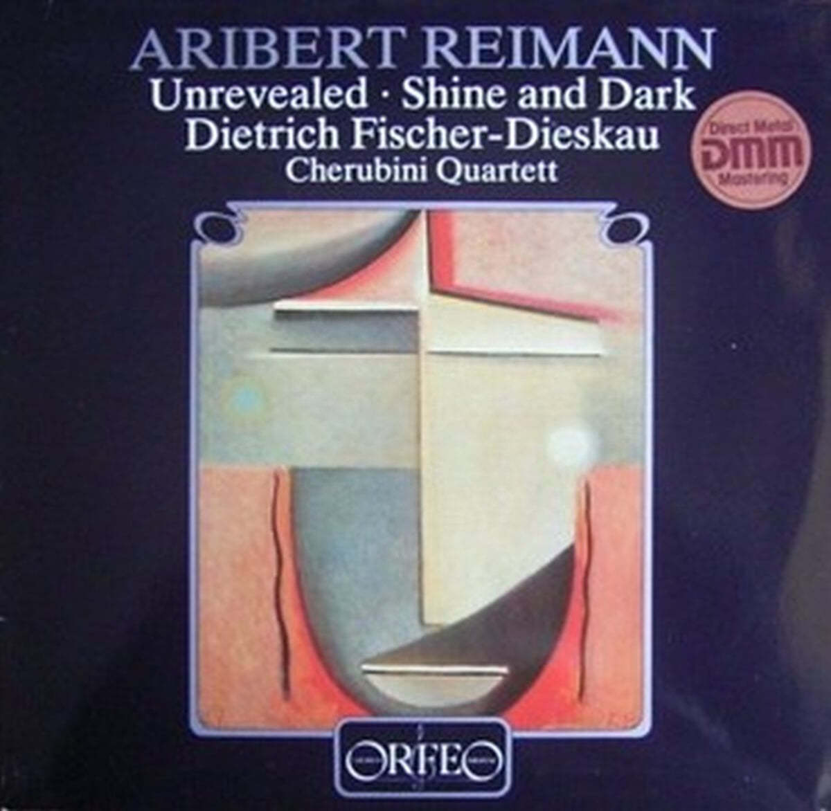 Dietrich Fischer-Dieskau 아리베르트 라이만: 가곡집 (Aribert Reimann: Unrevealed, Shine and Dark) [LP]