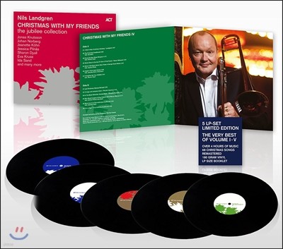 Nils Landgren (ҽ ׷) - Christmas With My Friends: Jubilee Collection I-V (ũ    ֺ ÷) [5LP]
