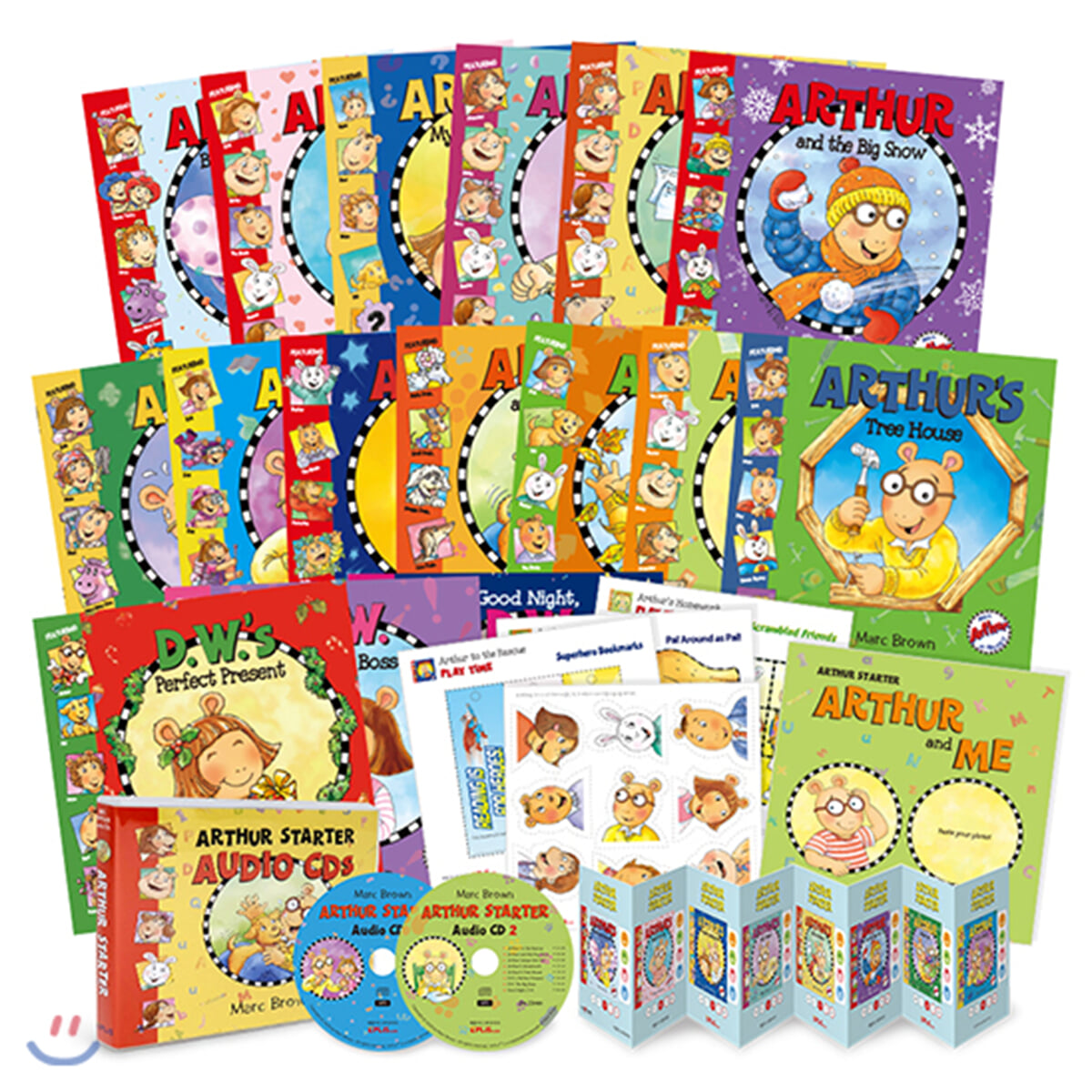 [아서 스타터 세이펜 버전] Arthur Starter 16종 세트 (Book & CD)