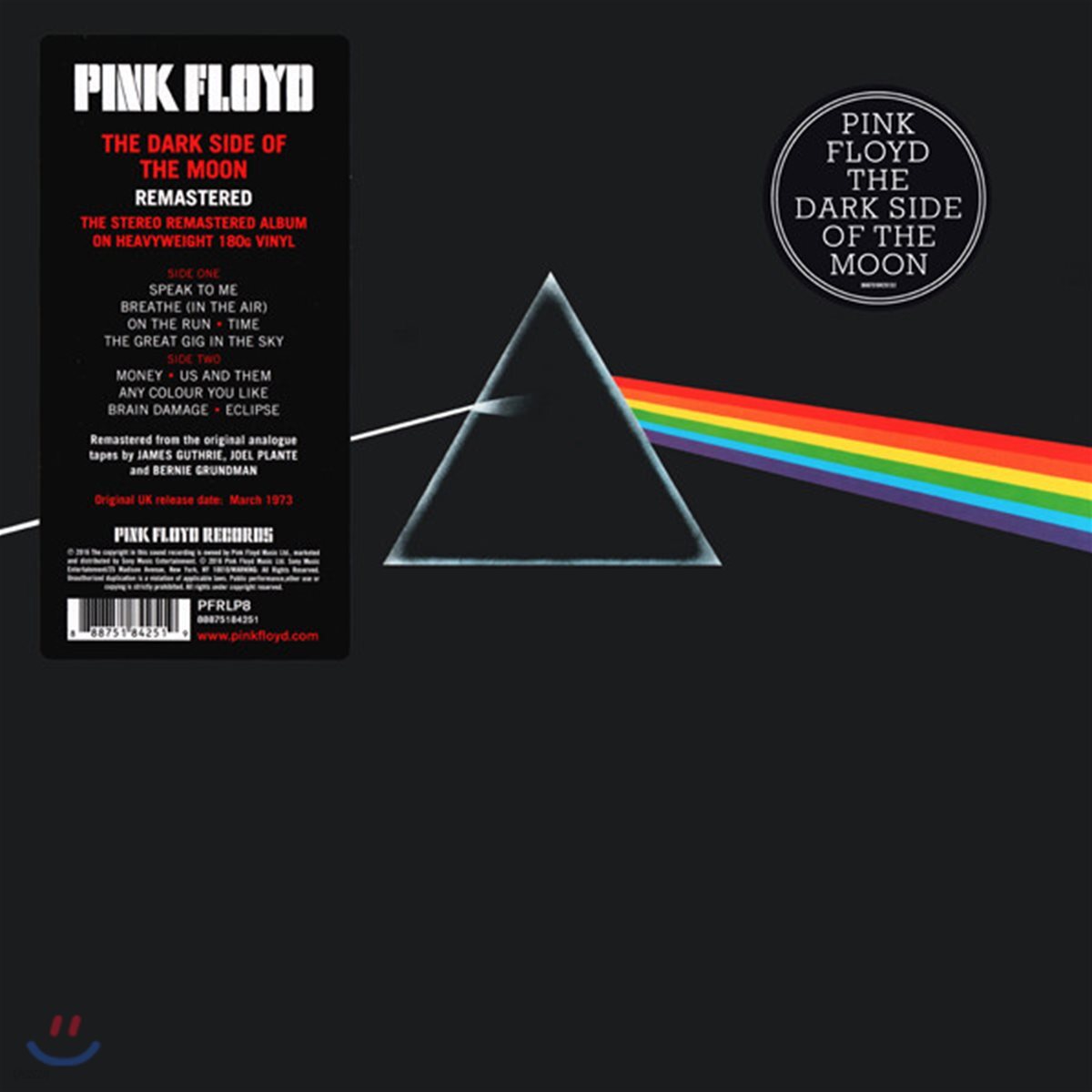 Pink Floyd (핑크 플로이드) - The Dark Side Of The Moon [LP]