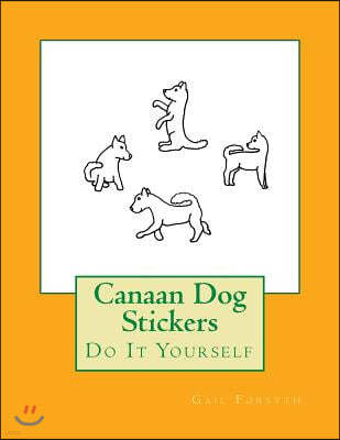 Canaan Dog Stickers: Do It Yourself