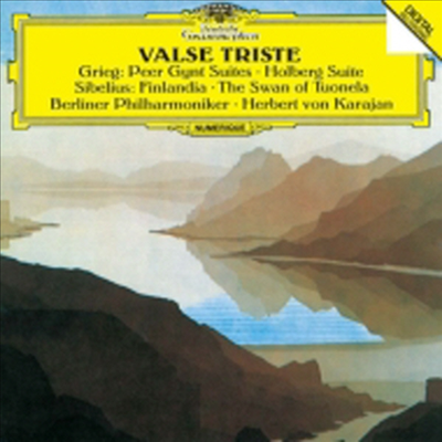 ׸: 丣Ʈ , Ȧũ , ú콺: ɶ,   (Grieg: Peer Gynt Suites. Holberg Suite, Sibelius: Finlandia, Valse Triste) (SHM-CD)(Ϻ) - Herbert Von Karajan