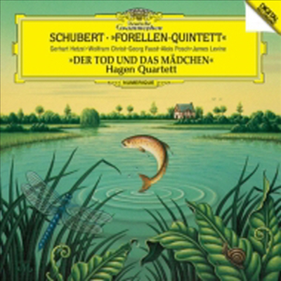 Ʈ: ǾƳ  '۾',   14 ' ҳ' (Schubert: Piano Quintet 'Trout', String Quartet No.14 'Death & the Maiden') (SHM-CD)(Ϻ) - Hagen Quartett