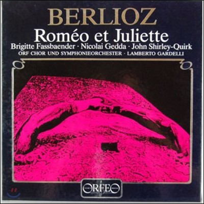 Brigitte Fassbaender / Nicolai Gedda 베를리오즈: 로미오와 줄리엣 (Berlioz: Romeo et Juliette) 브리기트 파스밴더, 니콜라이 게다 [2LP]
