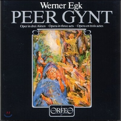 Roland Hermann,Norma Sharp,Cornelia Wulkopf,Janet Perry,Symphonieorchester Des Bayerischen Rundfunks,Heinz Wa — Heinz Wallberg / Roland Hermann 베르너 에크: 오페라 '페르 귄트' (Werner Egk: Peer Gynt) 하인츠 발베르크, 롤란트 헤르만, 바이에른 방송 교향악단 앨범 커버