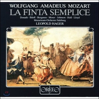 Helen Donath / Leopold Hager Ʈ:   '¥ ' (Mozart: La Finta Semplice) [4LP]