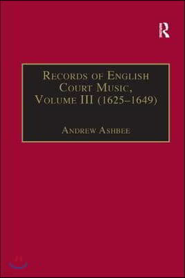 Records of English Court Music