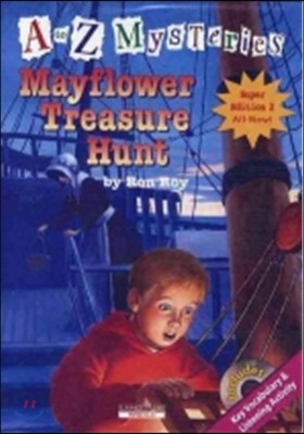 A to Z Mysteries Super Edition 2 : Mayflower Treasure Hunt (Book+CD)