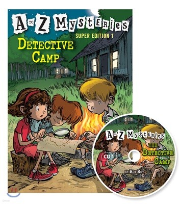 A to Z Mysteries Super Edition 1 : Detective Camp (Book+CD)
