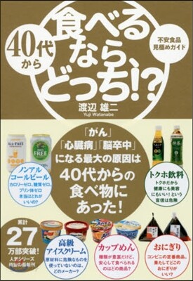 40代から食べるなら,どっち!?