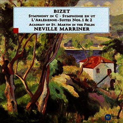 비제: 교향곡, 아를르의 여인 모음곡 1, 2번 (Bizet: Symphony In C. L'Arlesienne-Suites Nos.1 & 2) (일본반)(CD) - Neville Marriner