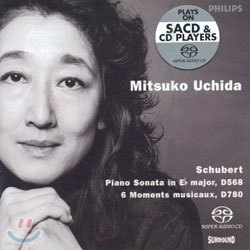 Schubert : Piano Sonata D568Moments Musicaux : Uchida