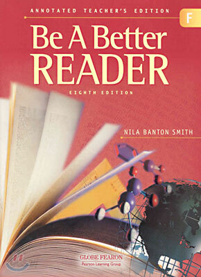 Be a Better Reader Level F : Annotated Teacher's Edition