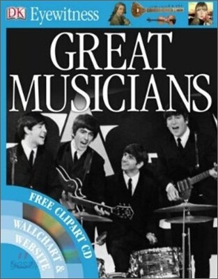 DK Eyewitness : Great Musicians (Book+CD)