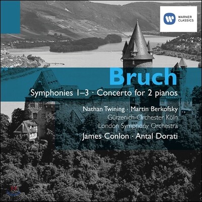 James Conlon 브루흐: 교향곡 및 2대의 피아노를 위한 협주곡 (Bruch : Symphonies No.1-3 & Concerto For Two Pianos And Orchestra)