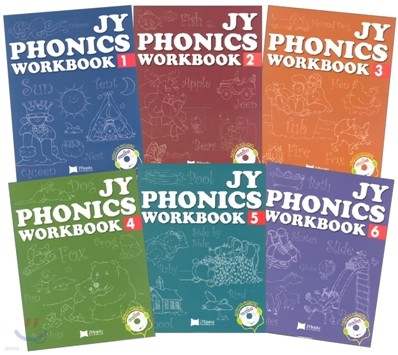 JY Phonics Workbook 6권 세트
