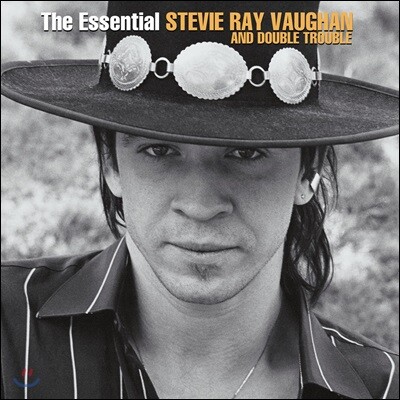 Stevie Ray Vaughan And Double Trouble, Double Trouble,Stevie Ray Vaughan — Stevie Ray Vaughan and Double Trouble - The Essential 스티비 레이 본 앤 더블 트러블 베스트 앨범 앨범 커버