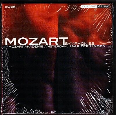 Jaap Ter Linden 모차르트: 교향곡 전곡집 (Mozart: Complete Symphonies)