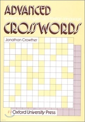 Advanced Crosswords for Learners of English as a Foreign Language