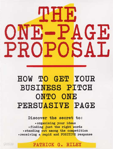 The One-Page Proposal