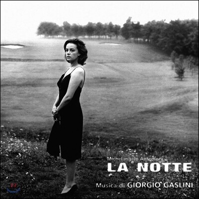 Giorgio Gaslini,Alceo Guatelli,Ettore Ulivelli,Eraldo Volonte — 미켈란젤로 안토니오니의 '밤' 영화음악 (Michelangelo Antonioni's La Notte OST - Music by Giorgio Gaslini 조르지오 가슬리니) 앨범 커버