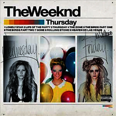 Weeknd — Thursday (Gatefold Cover) 앨범 커버