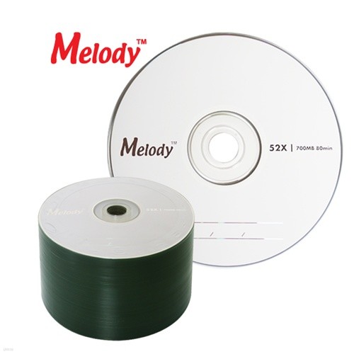 [멜로디]CD-R 700M 52X  50P BULK