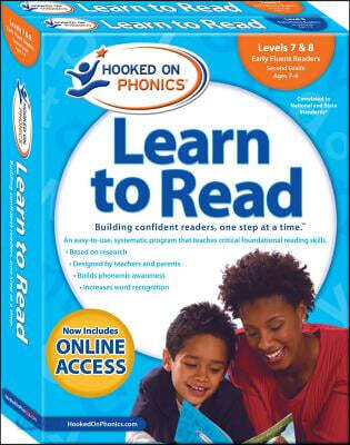 Hooked on Phonics Learn to Read - Levels 7&8 Complete: Early Fluent Readers (Second Grade Ages 7-8)
