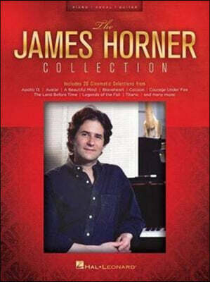 The James Horner Collection Sheet Music Piano Vocal Guitar Songbook with Movie Themes Film Score Arrangements for Intermediate Musicians Movie Soundtr