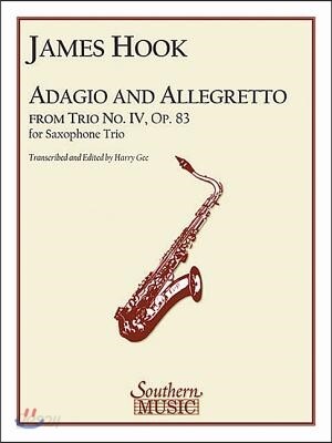 Adagio and Allegretto: Saxophone Trio