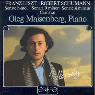 Oleg Maisenberg 리스트: 피아노 소나타 B단조 / 슈만: 사육제 (Liszt: Piano Sonata in B minor / Schumann: Carnaval Op.9) 올레그 마이젠베르크 [LP]