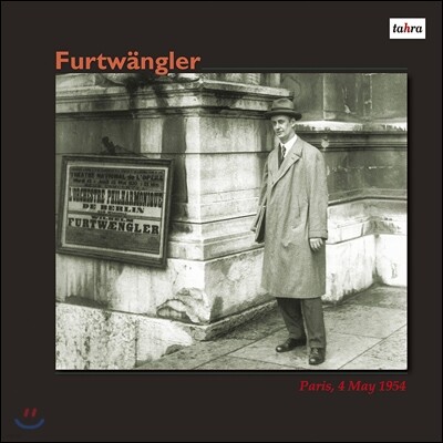 Berliner Philharmoniker,Ludwig van Beethoven,Carl Maria Von Weber,Franz Schubert,Johannes Brahms — Wilhelm Furtwangler 빌헬름 푸르트뱅글러 파리 오페라 하우스 1954 라이브 앨범 커버
