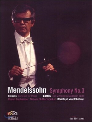 Christoph von Dohnanyi 멘델스존: 교향곡 3번 '스코틀랜드' / 바르톡: 중국의 이상한 관리 모음곡 (Mendelssohn: Scottish Symphony / Strauss: Burleske / Bartok: Miraculous Mandarin) 크리스토프 폰 도흐나니