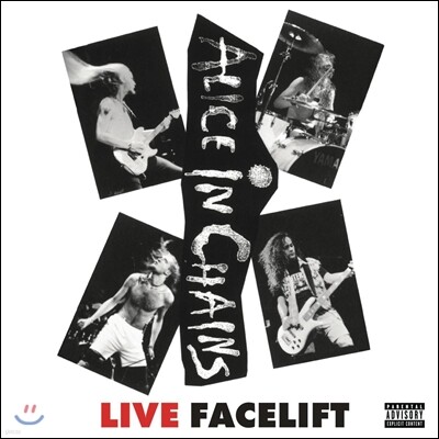 Alice In Chains — Live: Facelift 앨범 커버
