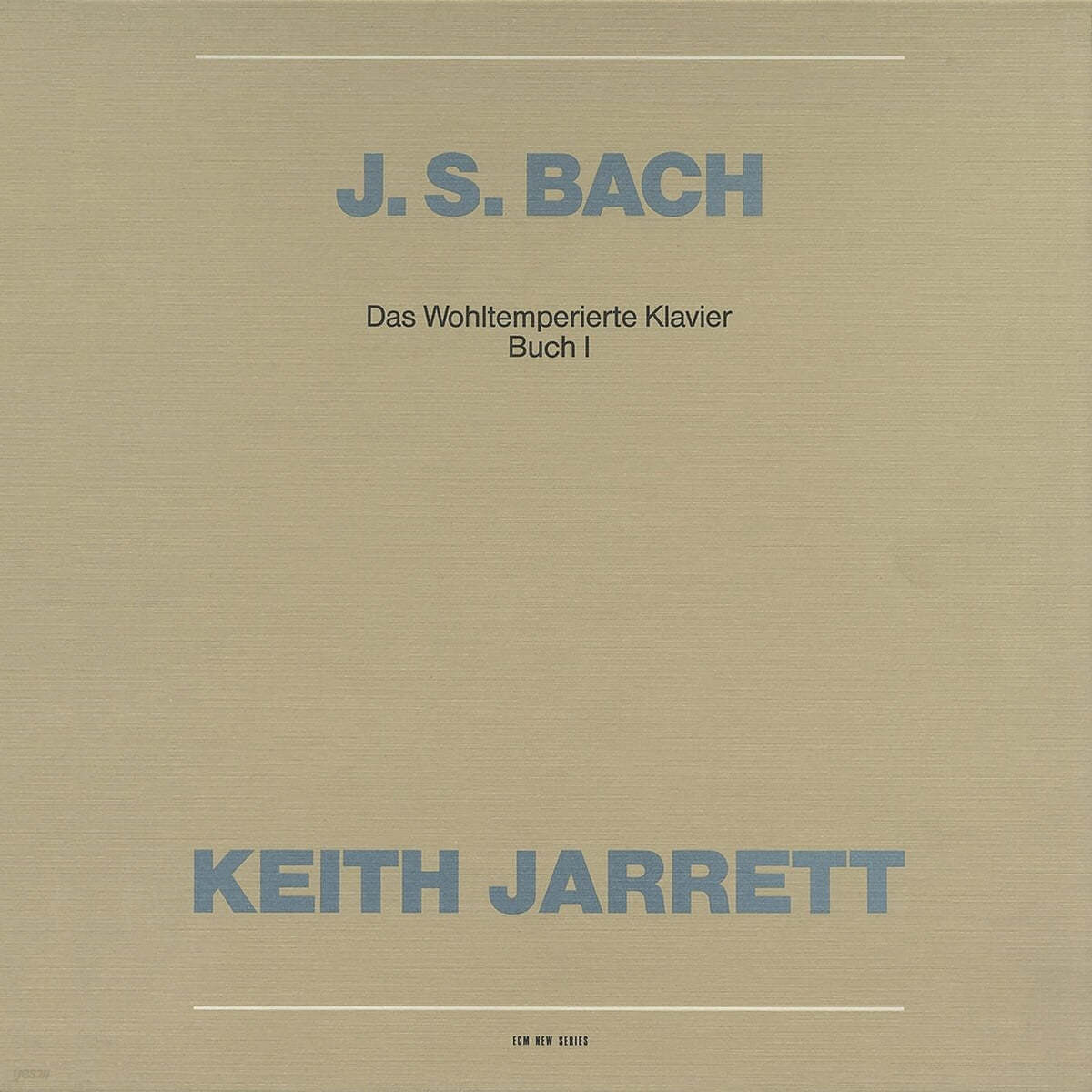 Keith Jarrett 바흐: 평균율 클라비어 곡집 1권 (J.S. Bach: The Well-Tempered Clavier, Book 1) - 키스 자렛