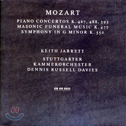 Keith Jarrett Ʈ: ǾƳ ְ 21 ` ` 23, 27 (Mozart: Piano Concertos K.467, 488, 595)