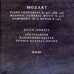 Keith Jarrett 모차르트: 피아노 협주곡 21번 `엘비라 마디간` 23, 27번 (Mozart: Piano Concertos K.467, 488, 595)