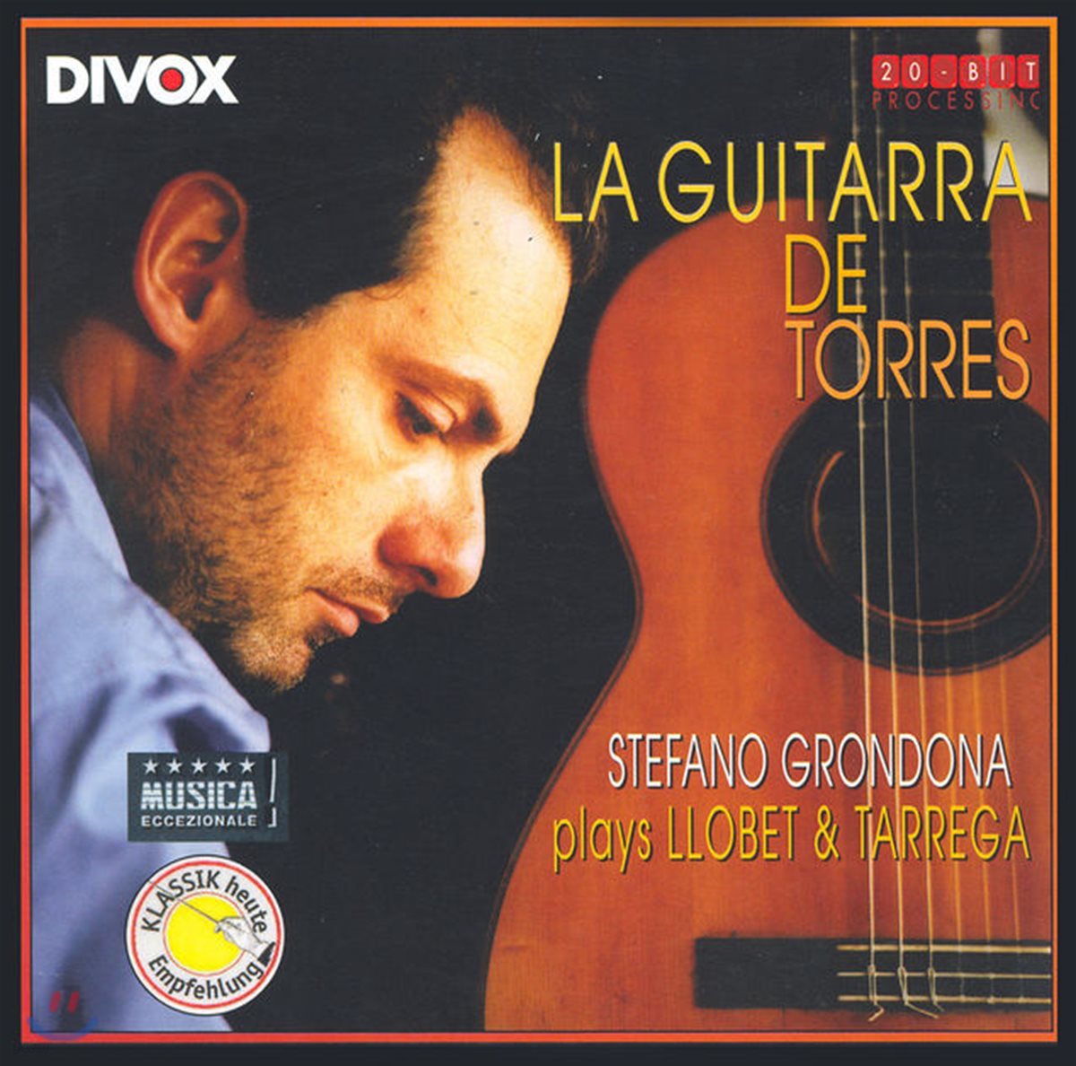 Stefano Grondona 타레가와 로베트의 기타 작품집 (M.LlobetㆍF.Tarrega: La Guitarra De Torres)