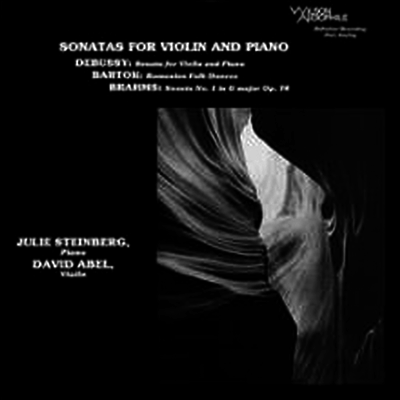 브람스: 바이올린 소나타 1번, 드뷔시: 바이올린 소나타, 바르톡: 루마니아 무곡 (Brahms: Violin Sonata No.1, Debussy: Violin Sonata, Bartok: Romanian Folk Dance) (Ltd. Ed)(Super Analog)(200G)(LP) - David 
