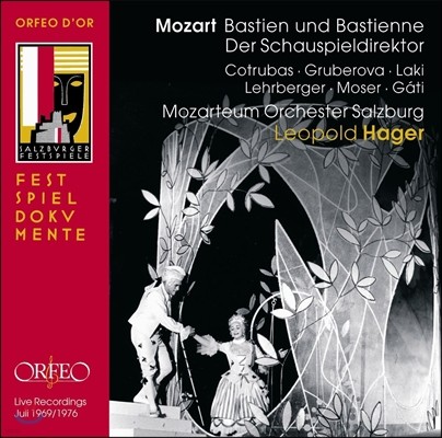 Leopold Hager Ʈ: ٽƼӰ ٽƼ,   (Mozart: Bastien und Bastienne, Der Schauspieldirektor) ϷƳ Ʈٽ, Ÿ ׷纣ι, Ʈ ϰ