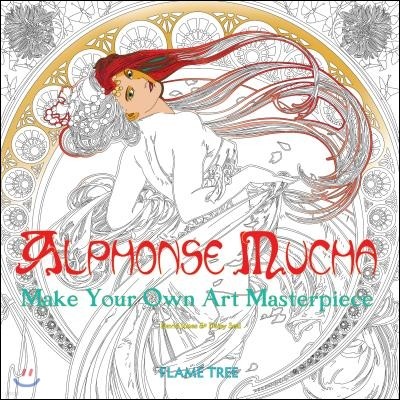 Alphonse Mucha (Art Colouring Book): Make Your Own Art Masterpiece