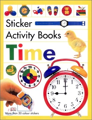 Sticker Activity Books : Time