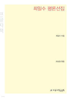 최일수 평론선집 큰글씨책