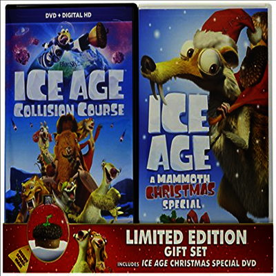 Ice Age: Collision Course / Mammoth Christmas (아이스 에이지 기프트 셋트)(지역코드1)(한글무자막)(DVD)