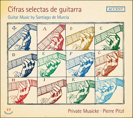 Pierre Pitzl 산티아고 데 무르시아: 기타 작품집 (Santiago de Murcia: Guitar Music - Cifras Selectas De Guitarra) 피에르 피츨, 프리바테 무지케