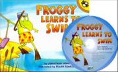 Froggy Learns to Swim (Book & CD)