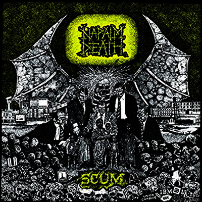 Napalm Death — Scum 앨범 커버